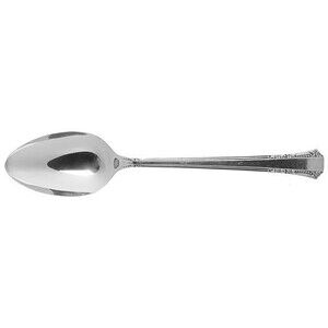 1881 Rogers Del Mar Vintage Silverplate Oneida Silver Oval Soup Spoon 4 Pcs 2412